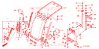 PARE BRISE   TOIT pour Honda 50 GYRO CANOPY de 2010
