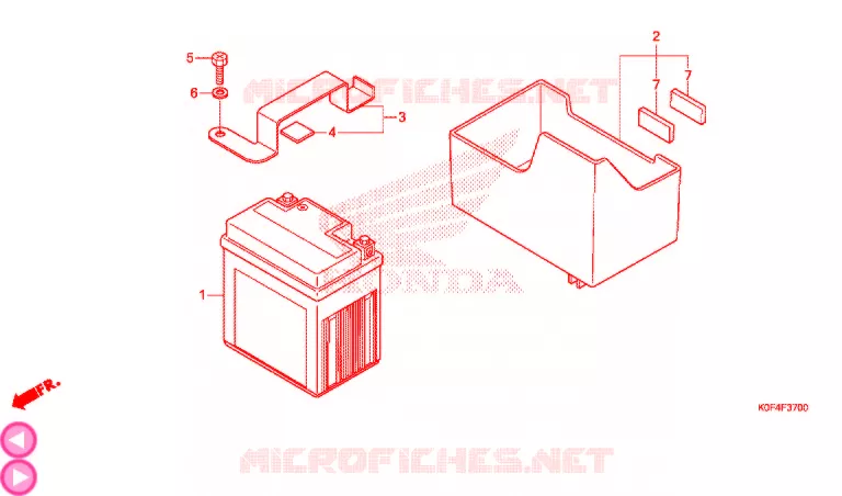 BATTERIE Honda MOTO 125 MONKEY 2019  Z125MAK