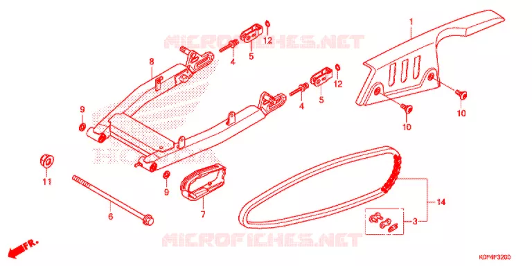 BRAS OSCILLANT Honda MOTO 125 MONKEY 2018  Z125MAK