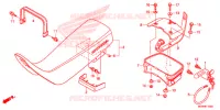 SELLE pour Honda XR 650 L de 2019