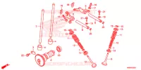 ARBRE A CAMES   SOUPAPE pour Honda FOURTRAX 500 RUBICON 4X4 AT DCT EPS CAMO de 2019