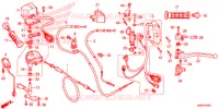 COMMODO   LEVIER   CABLE pour Honda FOURTRAX 500 RUBICON 4X4 AT DCT EPS CAMO de 2019