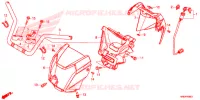 GUIDON pour Honda FOURTRAX 500 RUBICON 4X4 AT DCT EPS CAMO de 2019