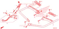 PEDALE   REPOSE PIED pour Honda FOURTRAX 500 RUBICON 4X4 AT DCT EPS CAMO de 2019
