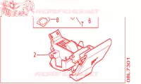 RADIATEUR pour Honda FOURTRAX 420 RANCHER 4X4 AT DCT IRS de 2019