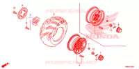 ROUE AVANT pour Honda FOURTRAX 420 RANCHER 4X4 AT DCT IRS de 2019