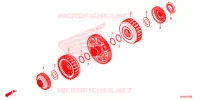EMBRAYAGE pour Honda PIONEER 1000 M3 LIMITED EDITION SILVER de 2019