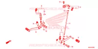 PEDALE pour Honda CB 650 R de 2019