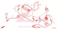 BATTERIE pour Honda CB 1100 EX ROSSO de 2019