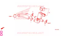 SOUPAPE D'ADMISSION pour Honda GL 1800 GOLD WING TOUR DCT de 2019