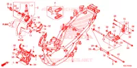 CADRE pour Honda FORZA 250 ABS 2TU de 2019