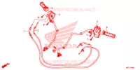 COMMODO   LEVIER   CABLE pour Honda FORZA 250 ABS 2TU de 2019