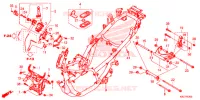 CADRE pour Honda FORZA 250 ABS 3TU de 2019