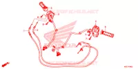 COMMODO   LEVIER   CABLE pour Honda FORZA 250 ABS 3TU de 2019