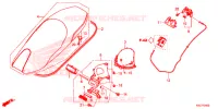 SELLE pour Honda FORZA 250 ABS 3TU de 2019
