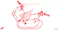 COMMODO   LEVIER   CABLE pour Honda FORZA 250 ABS TU de 2019
