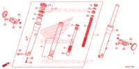 FOURCHE pour Honda SH 300 I ABS S 3E de 2020