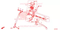 MAITRE CYLINDRE DE FREIN ARRIERE pour Honda SH 300 I ABS S 3E de 2020