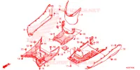 MARCHE PIEDS pour Honda SH 300 I ABS S 3E de 2020