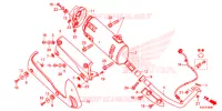 SILENCIEUX D'ECHAPPEMENT pour Honda SH 300 I ABS S 3E de 2020