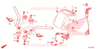 GUIDON pour Honda TRX 250 FOURTRAX RECON Electric Shift de 2019