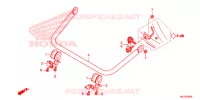 BARRE ANTI ROULIS pour Honda FOURTRAX 420 RANCHER 4X4 AT DCT IRS EPS de 2018
