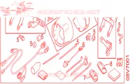 AUTOCOLLANTS pour Honda NC 750 S DCT de 2020