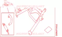 COUVERCLE DE COFFRE pour Honda NC 750 S DCT de 2020