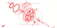ROUE AVANT pour Honda NC 750 S DCT de 2020