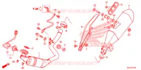 SILENCIEUX D'ECHAPPEMENT pour Honda NC 750 S DCT de 2020
