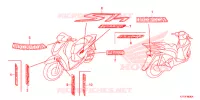 AUTOCOLLANTS pour Honda SH 125 ABS D ED de 2019