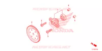POMPE A HUILE pour Honda SH 125 ABS D ED de 2019