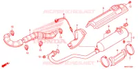 SILENCIEUX D'ECHAPPEMENT pour Honda FOURTRAX 500 FOREMAN 4X4 ES PS de 2017