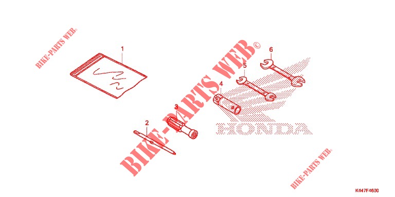 OUTIL pour Honda VISION 110 de 2019