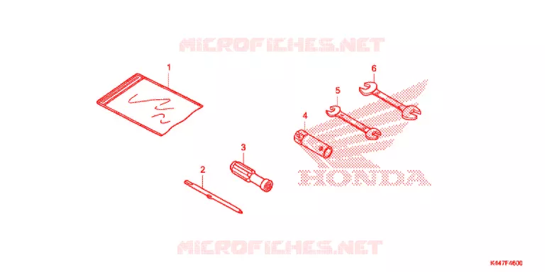 OUTIL Honda SCOOTER 110 VISION 2019  NSC110MPDK