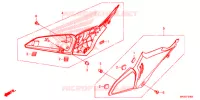 COUVERCLES LATERAUX pour Honda CBR 650 R de 2020