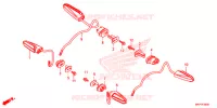 CLIGNOTANT pour Honda CB 500 X ABS de 2019