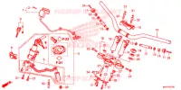 GUIDON   TE DE FOURCHE pour Honda CB 500 X ABS de 2019