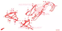 COUVERCLES LATERAUX pour Honda CB 300 R ABS de 2021