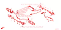 CLIGNOTANT pour Honda CB 300 R ABS de 2020