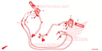 COMMODO   LEVIER   CABLE pour Honda FORZA 300 ABS TOP BOX 4ED de 2020