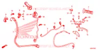 LEVIER DE GUIDON   CABLE   COMMODO (CRF125F/FB'19) pour Honda CRF 125 F BIG WHEELS de 2019