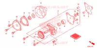 POMPE A HUILE pour Honda CRF 125 F BIG WHEELS de 2019