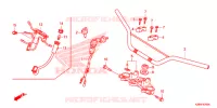 GUIDON pour Honda CRF 125 F BIG WHEELS de 2019