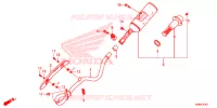 SILENCIEUX D'ECHAPPEMENT (CRF125F/FB'19) pour Honda CRF 125 F BIG WHEELS de 2019