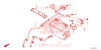 BATTERIE pour Honda CRF 125 F de 2019