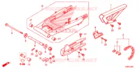 BRAS OSCILLANT pour Honda CRF 125 F de 2019