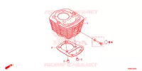 CYLINDRE pour Honda CRF 125 F de 2019