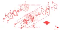 POMPE A HUILE pour Honda CRF 125 F de 2019