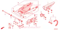 BRAS OSCILLANT pour Honda CRF 125 F de 2019